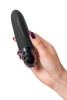 Вибратор Mystim Sleak Freak с электростимуляцией,силикон, черный, 14,5 см