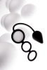 Втулка анальная с эрекционным кольцом Erotist, 6,5 см Ø 3,9