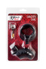 Пояс верности мужской Black&Red by TOYFA, ABS пластик, черный, 10 см