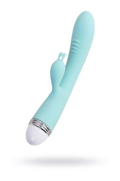 Вибратор с клиторальным стимулятором TOYFA Flovetta  Iris