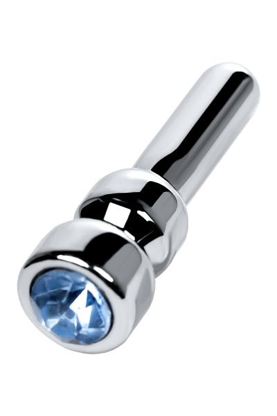 Уретральный плаг со стразом малый, TOYFA Metal, 